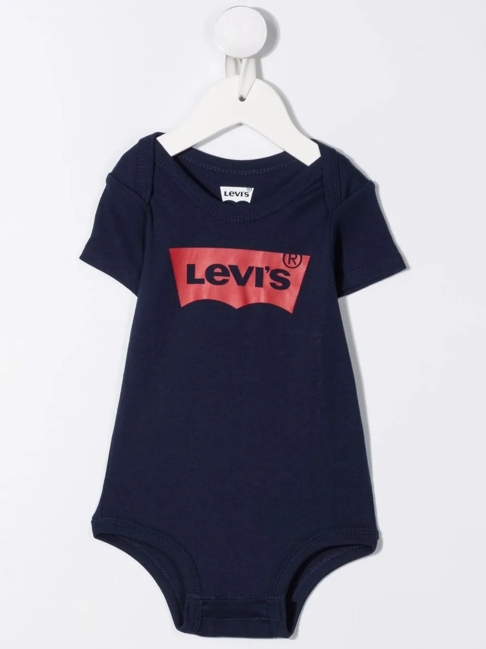 фото Levi's kids комплект из боди, шапки и пинеток с логотипом