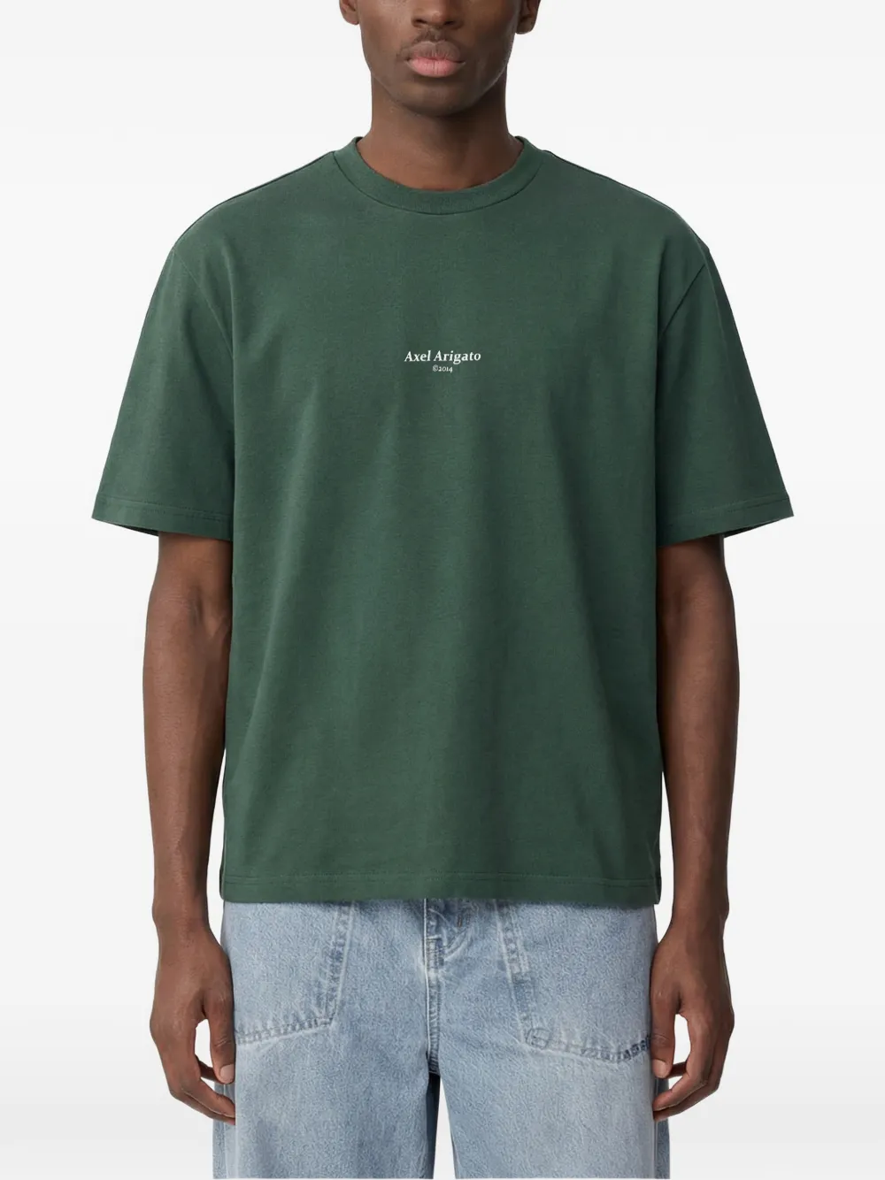 Axel Arigato T-Shirt aus Bio-Baumwolle - Grün