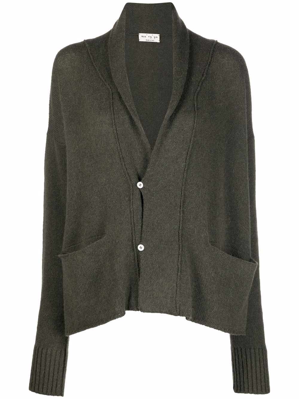 фото Ma'ry'ya relaxed-fit wool cardigan