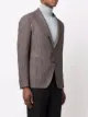 Tagliatore knitted single-breasted blazer