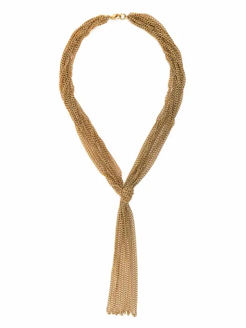 Monet Pre-Owned 1990s knotted chain necklace