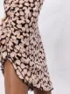 DVF Diane von Furstenberg foliage-print gathered skirt