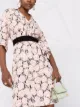 DVF Diane von Furstenberg embroidered shirt dress
