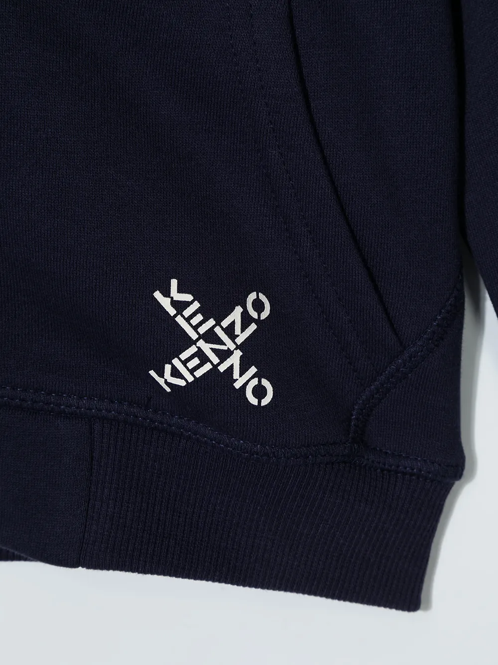 фото Kenzo kids худи на молнии с логотипом