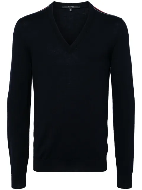 Gucci striped shoulder jumper