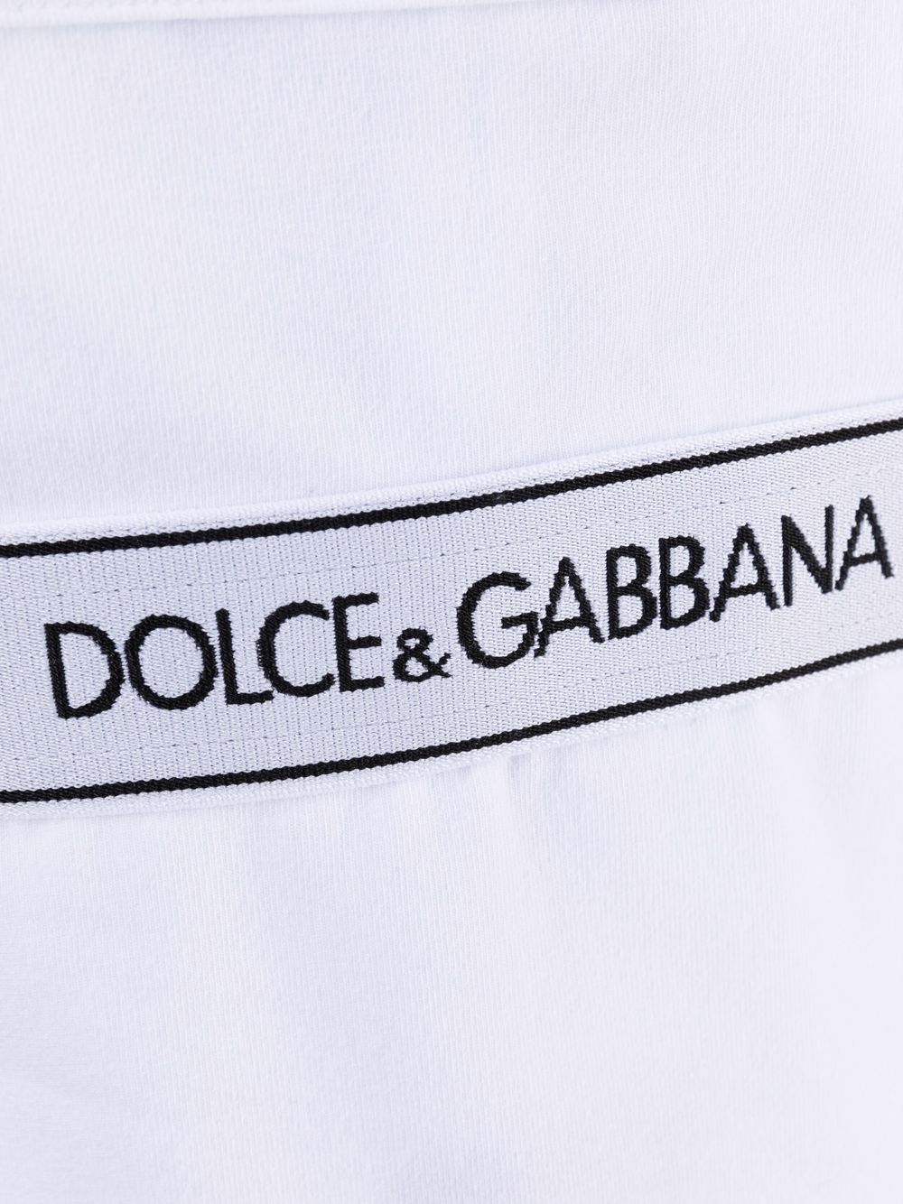 фото Dolce & gabbana топ с логотипом