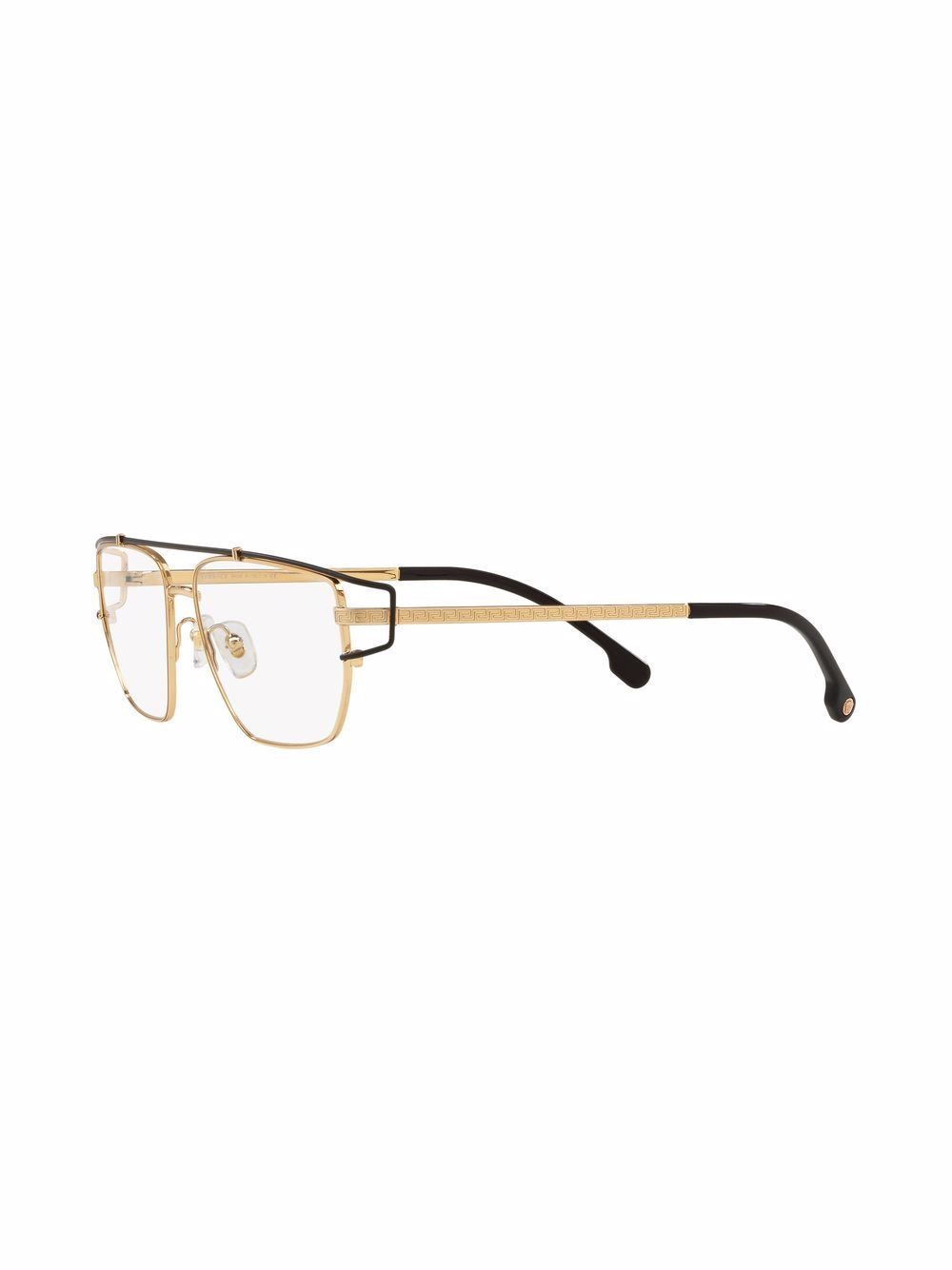 Versace Eyewear Bril met rechthoekig montuur - Wit