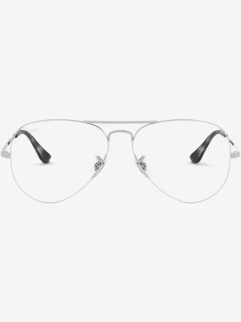 Ray-Ban aviator-frame metal glasses