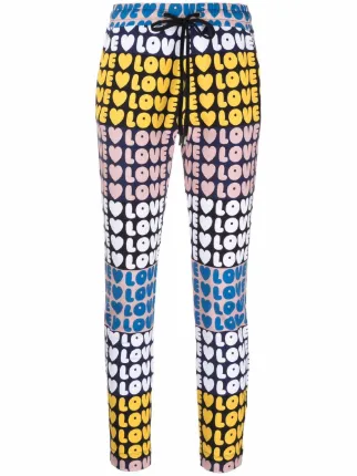 Love Moschino logo-print stretch-cotton Leggings - Farfetch