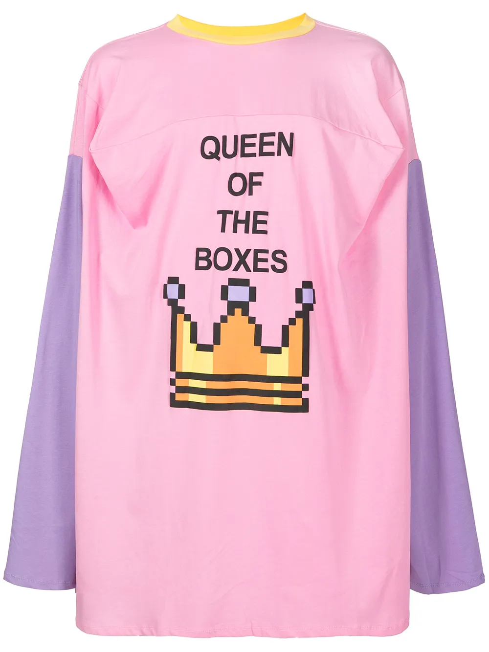 

Natasha Zinko playera Queen Of The Boxes - Rosado