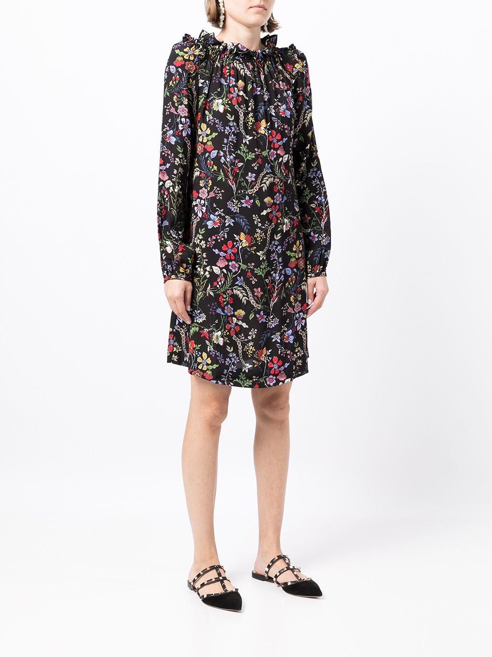 JANE floral-print Mable Dress - Farfetch
