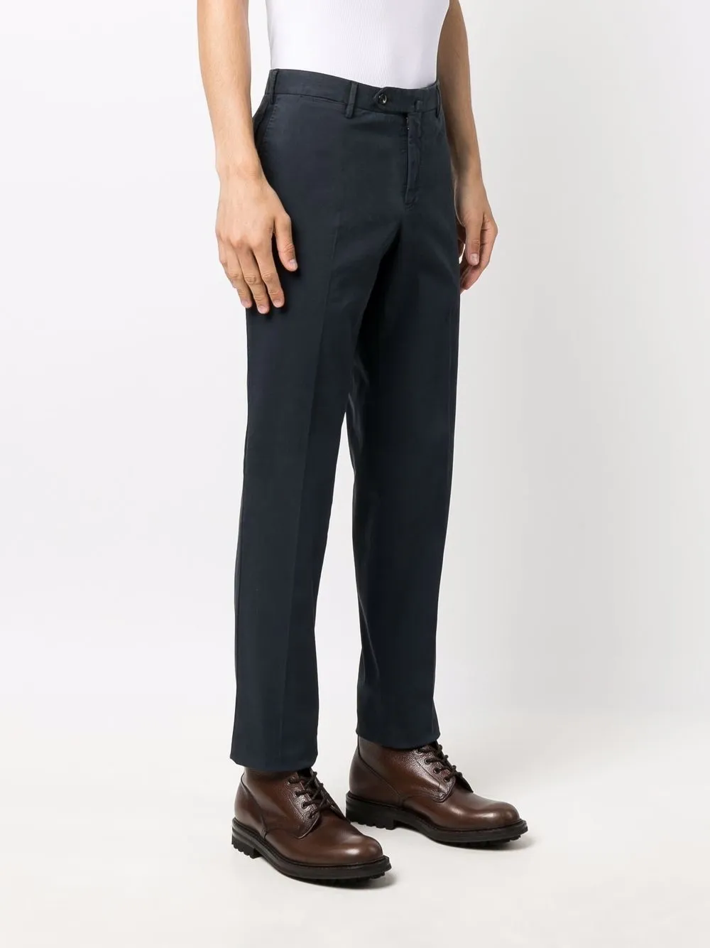 фото Pt01 узкие брюки строгого кроя