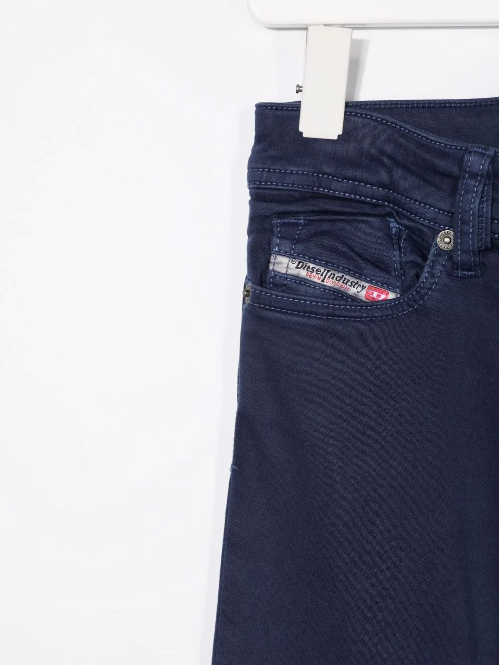 фото Diesel kids брюки скинни средней посадки