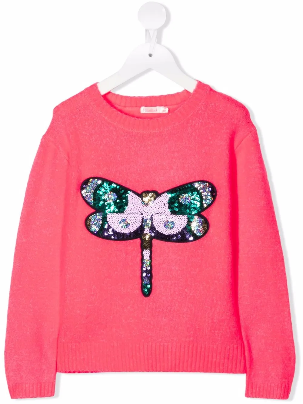 

Billieblush sequined knitted jumper - Pink