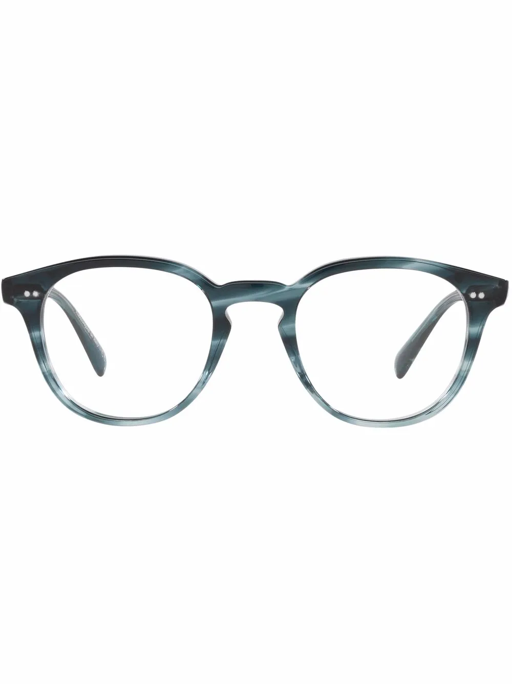 Oliver Peoples Desmon round glasses | Blue | Image 1
