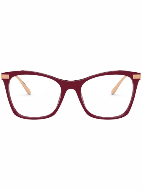 Dolce & Gabbana Eyewear Brille mit eckigem Gestell