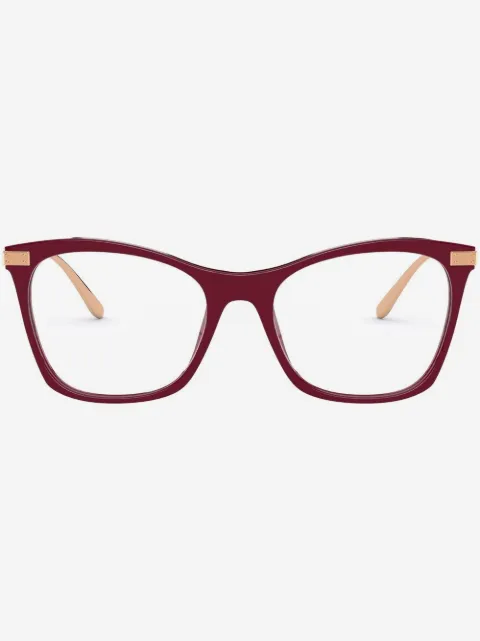 Dolce & Gabbana Eyewear Brille mit eckigem Gestell