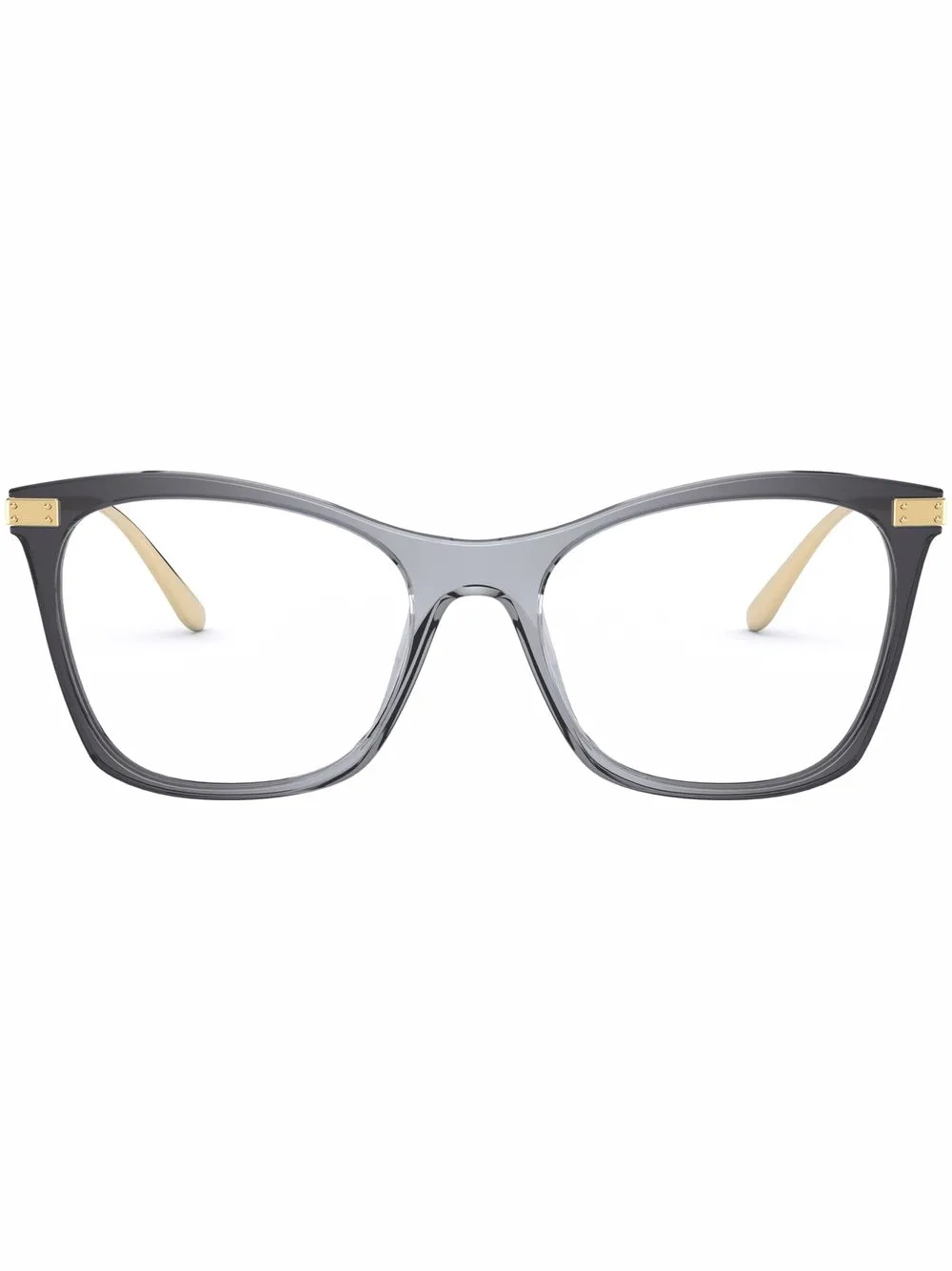 Dolce & Gabbana Eyewear lunettes de vue à effet dégradé - Gris Dolce & Gabbana Eyewear lunettes de vue à effet dégradé - Gris