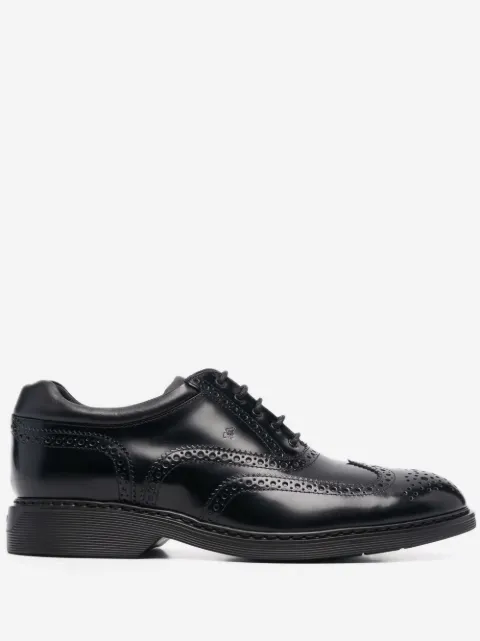 Hogan leather lace-up oxford shoes