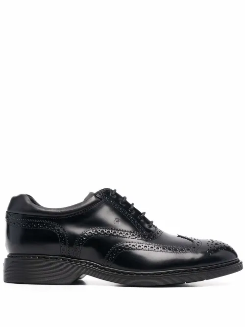 Chaussures oxford en cuir - Hogan - Modalova