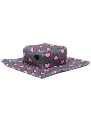 Pixel Heart Box bucket hat