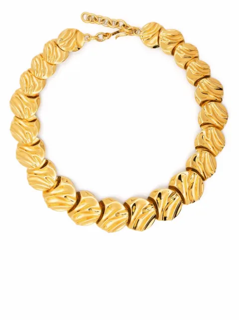 Monet Pre-Owned 1990s circular-charm necklace