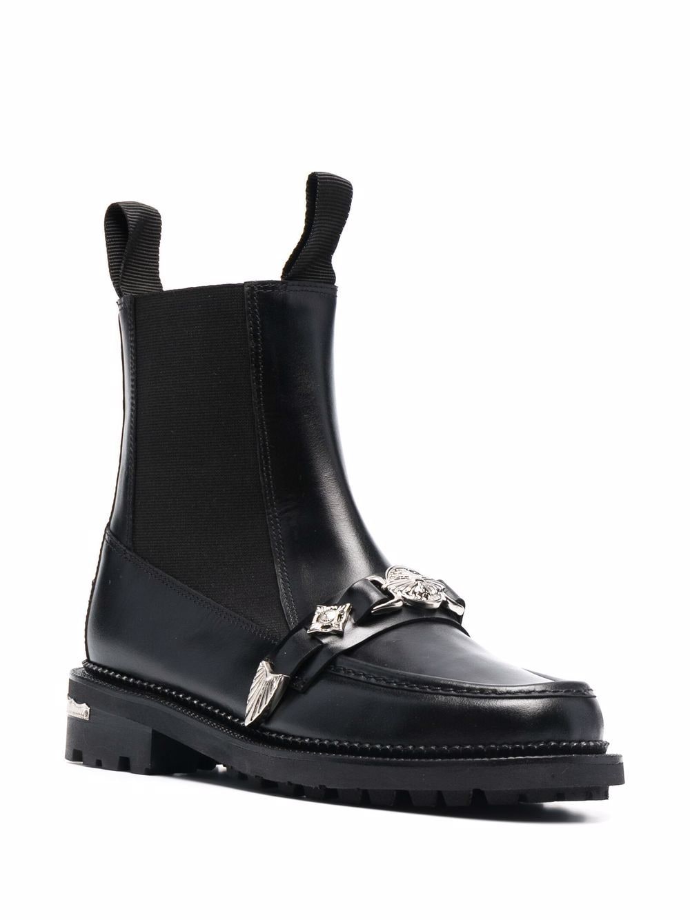 Image 2 of Toga Pulla embellished leather boots