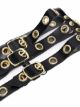 Manokhi eyelet-detail leather belt