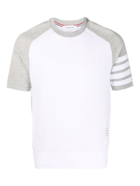 Thom Browne 4-Bar stripe T-shirt