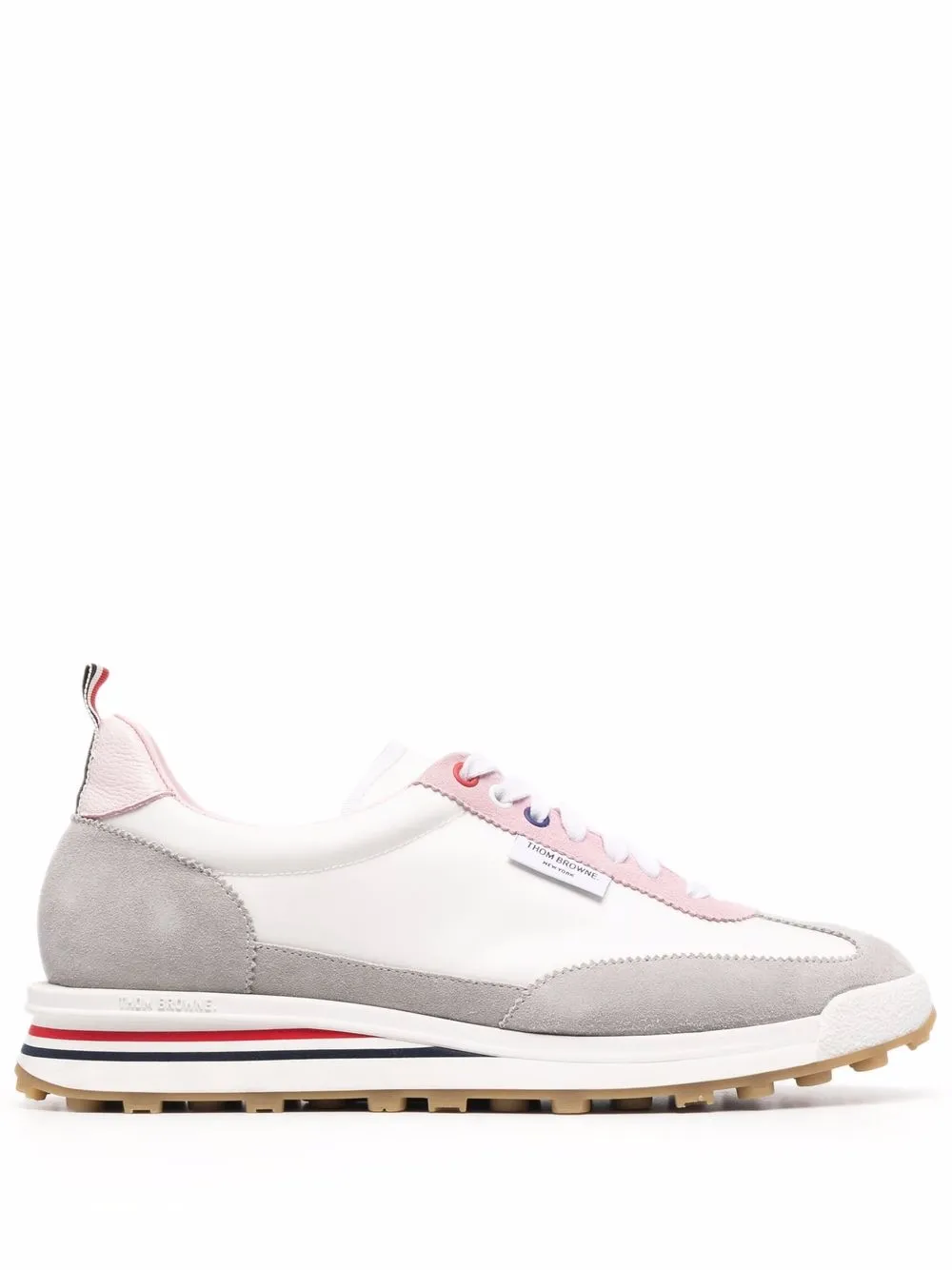 

Thom Browne tenis Tech Runner - Blanco