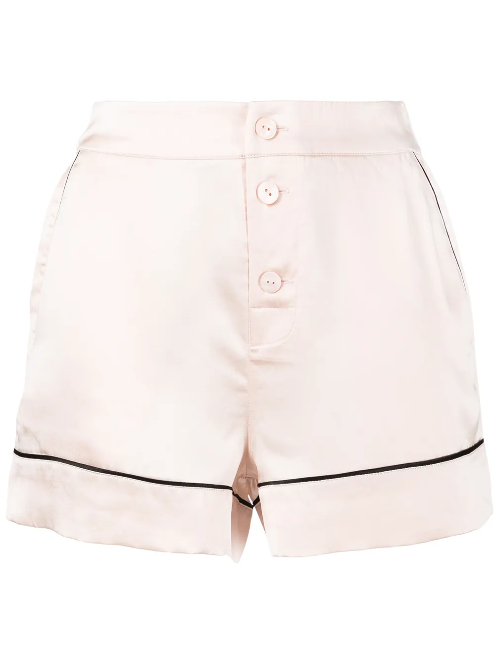 Agent Provocateur Shorts mit Kontrastpaspeln - Rosa