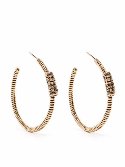 Aurelie Bidermann Gerlinda hoop earrings