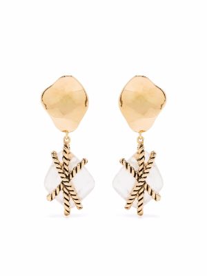 Aurelie bidermann deals shell earrings