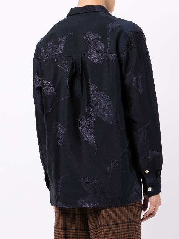 Bed J.W. Ford Jacquard Print Shirt - Farfetch