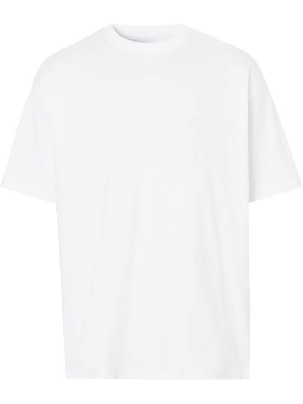 фото Burberry футболка с вышитой монограммой tb