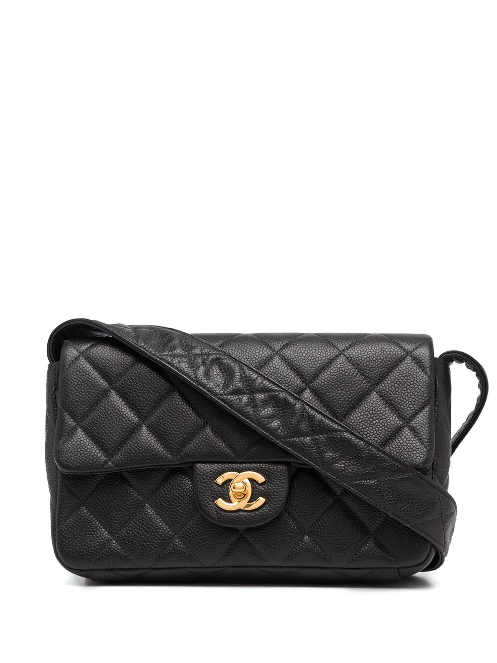 фото Chanel pre-owned маленькая сумка через плечо classic flap 1997-го года