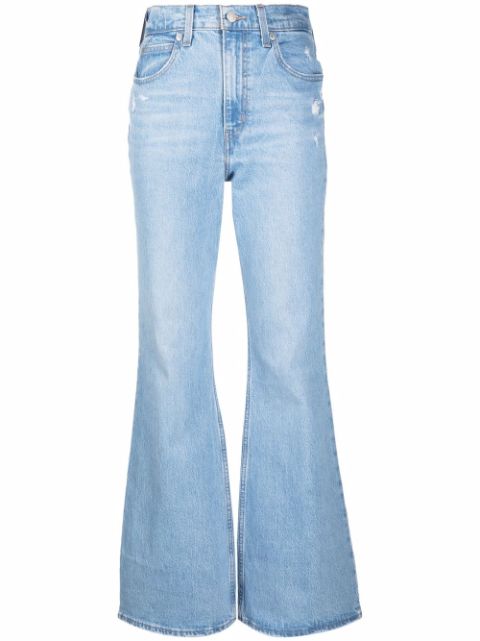 70's high flare jeans levis