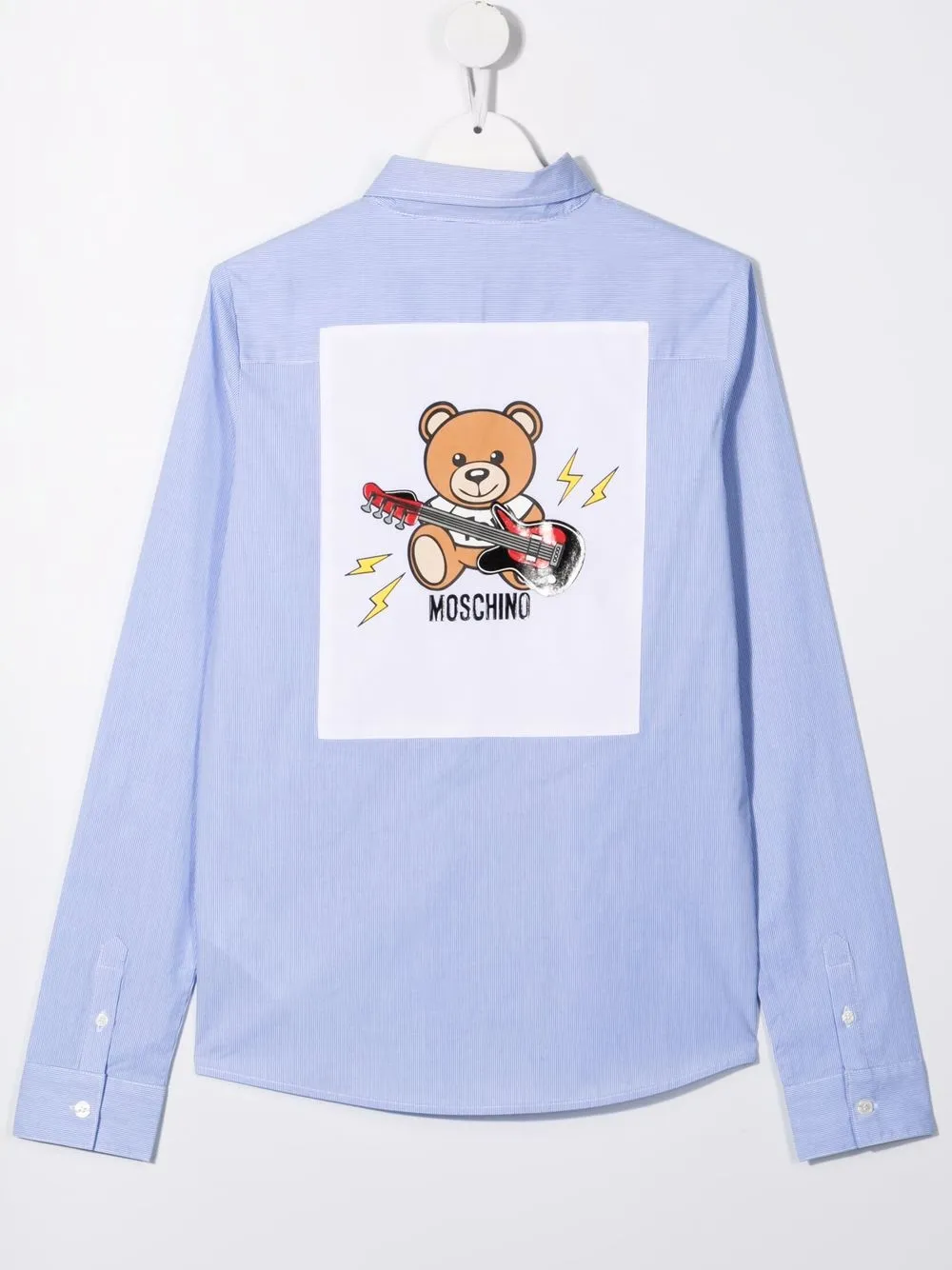 фото Moschino kids рубашка teddy bear