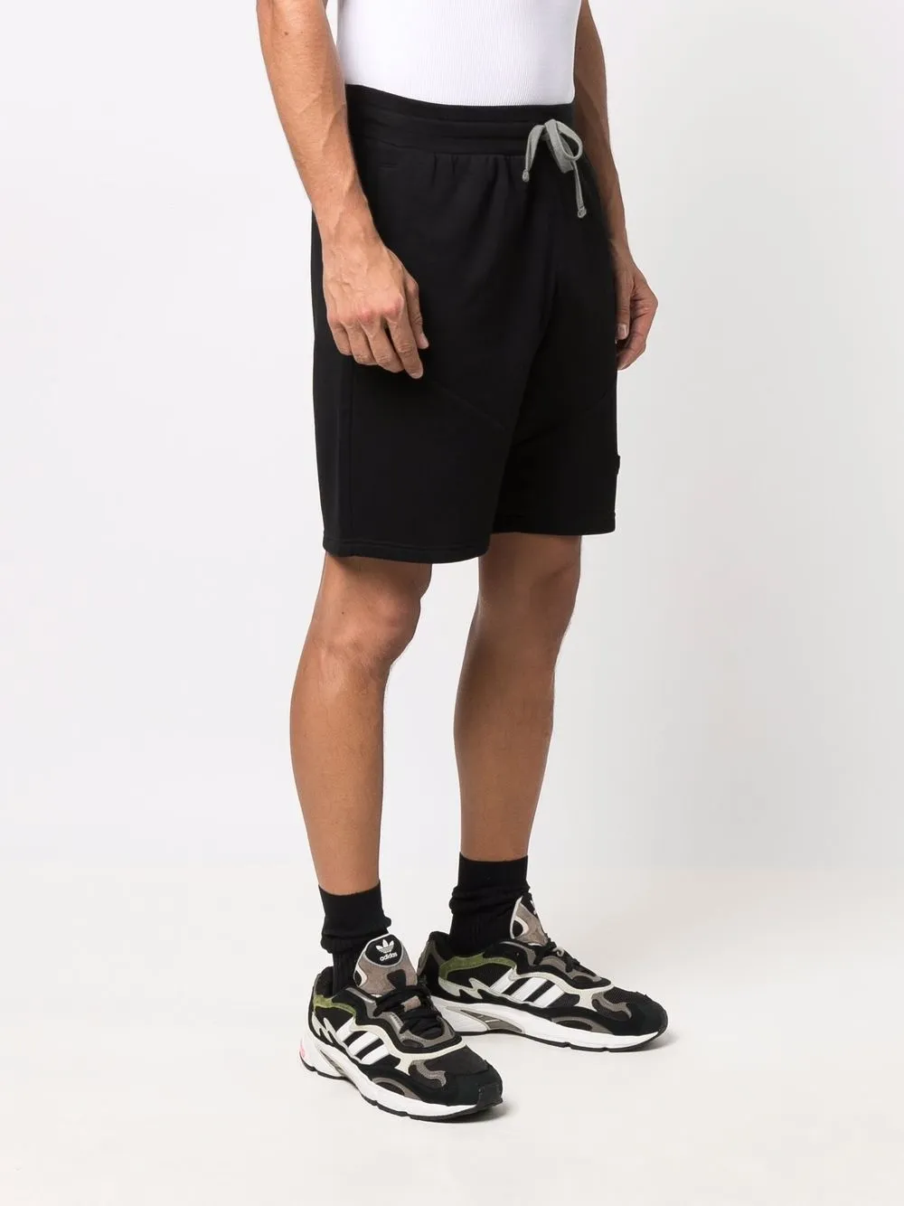 фото Emporio armani шорты из джерси с нашивкой-логотипом