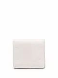 Maison Margiela tri-fold leather wallet - Neutrals