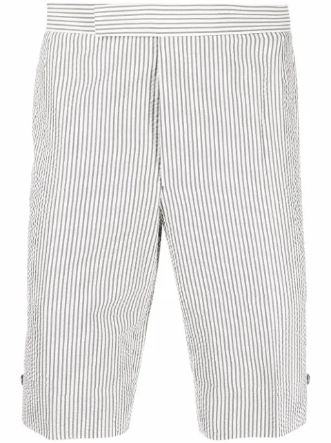 Thom Browne classic backstrap striped shorts