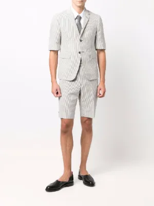 【関税&送料込】Thom Browne Khaki Bermuda Shorts In Cotton B ショートパンツ THOM BROWNE KHAKI BERMUDA SHORTS IN COTTON