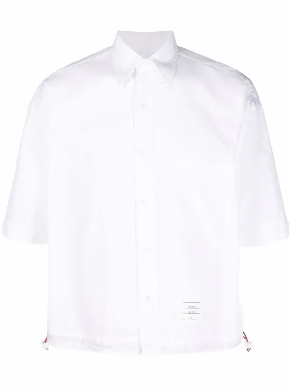 Thom Browne Plain short-sleeve T-shirt 
