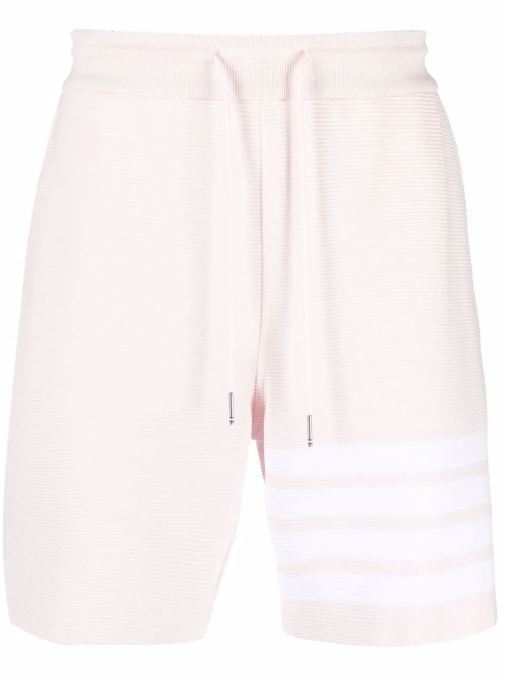 

Thom Browne shorts deportivos con motivo 4-Bar - Rosado