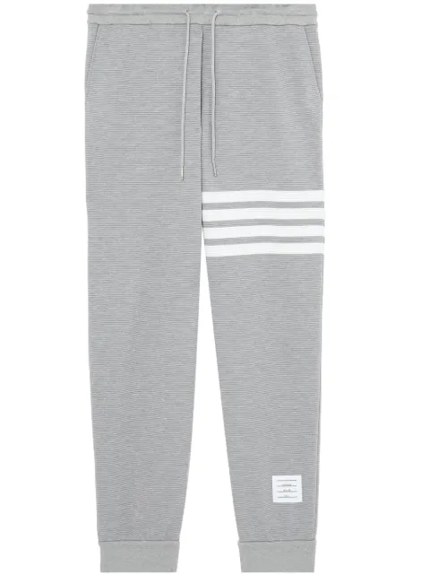 Thom Browne Ottoman rib 4-Bar stripe track pants