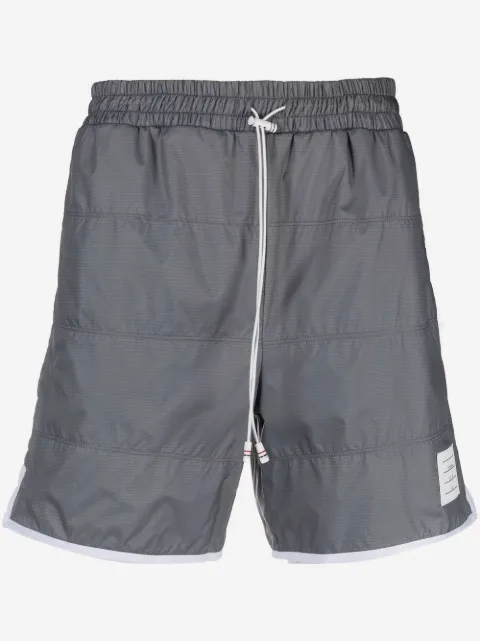 Thom Browne ripstop track shorts