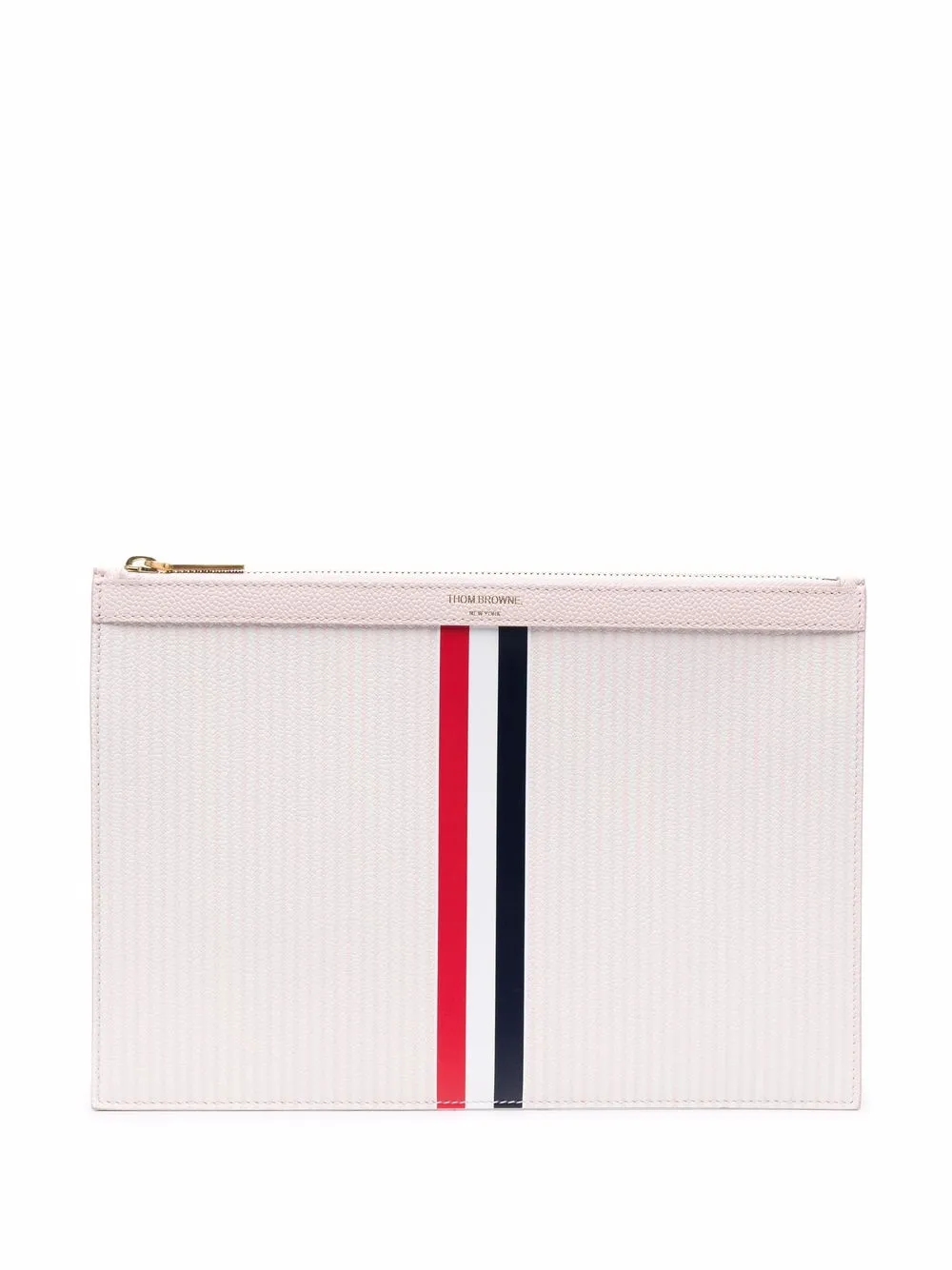 

Thom Browne small seersucker document holder - Pink