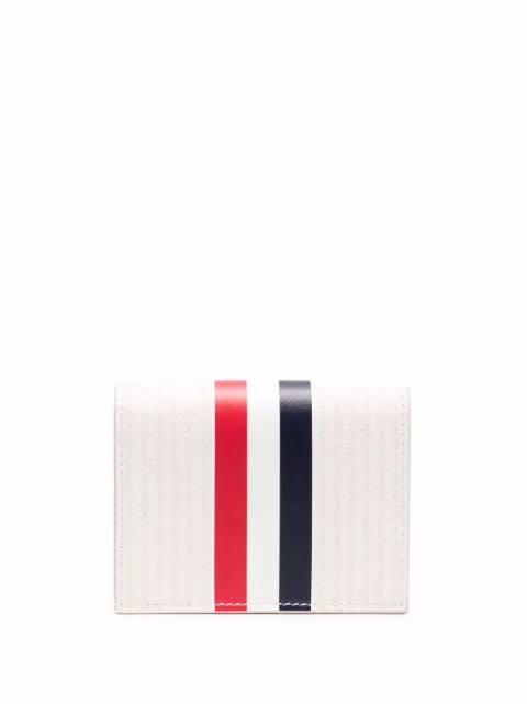Seersucker double card holder wallet