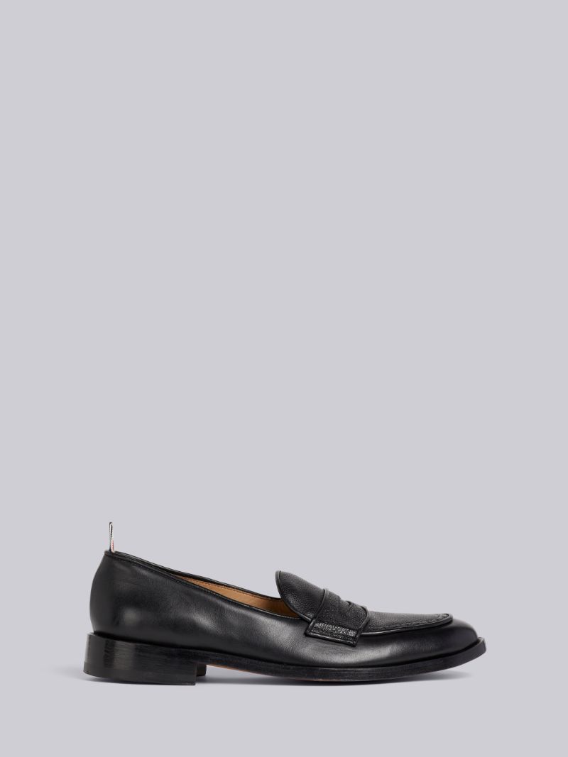 soft leather penny loafers