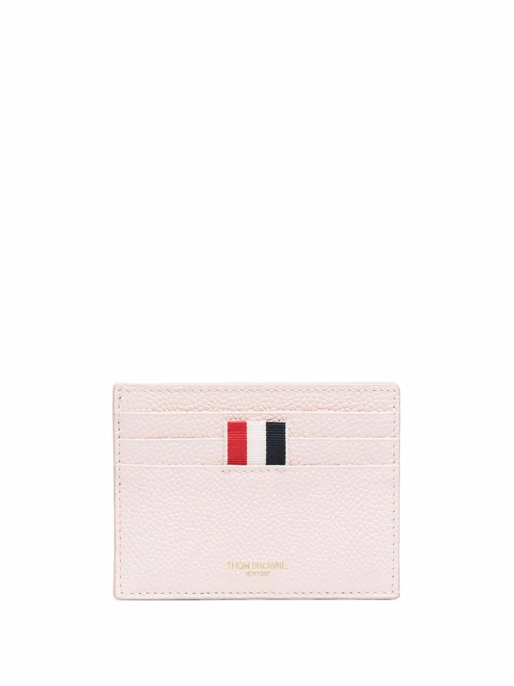 

Thom Browne tarjetero con motivo 4-Bar - Rosado